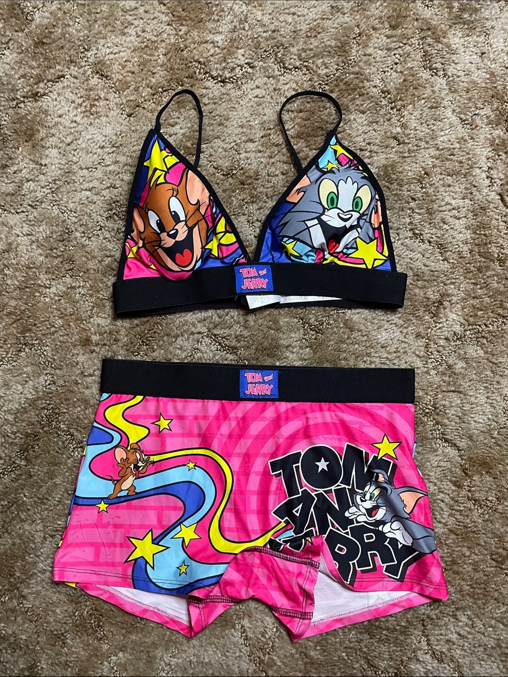 Tom‎ & Jerry Lounge Set Woman’s Size Large